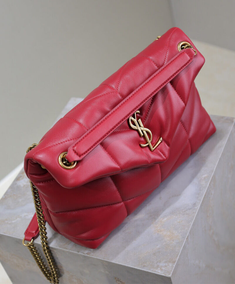 Saint Laurent Puffer Small In Nappa Leather